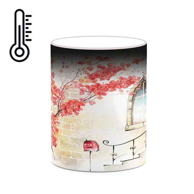 ماگ حرارتی کاکتی مدل دنیای فانتزی کد mgh18675