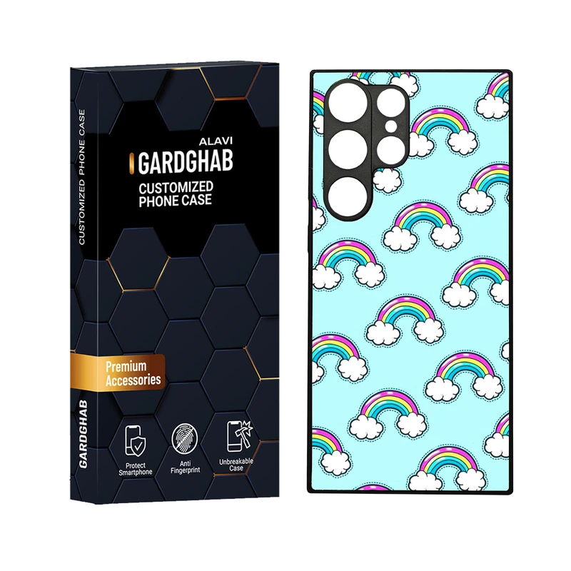 کاور گارد قاب علوی مدل دورژله ای مناسب برای گوشی موبایل سامسونگ Galaxy S23 Ultra