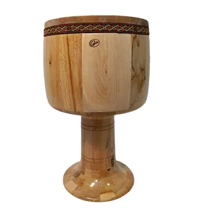 تنبک حلمی مدل ترکه ای با قطر دهانه 27