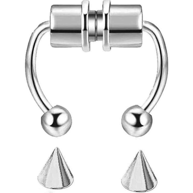 پیرسینگ مدل فیک بینی آهنربایی