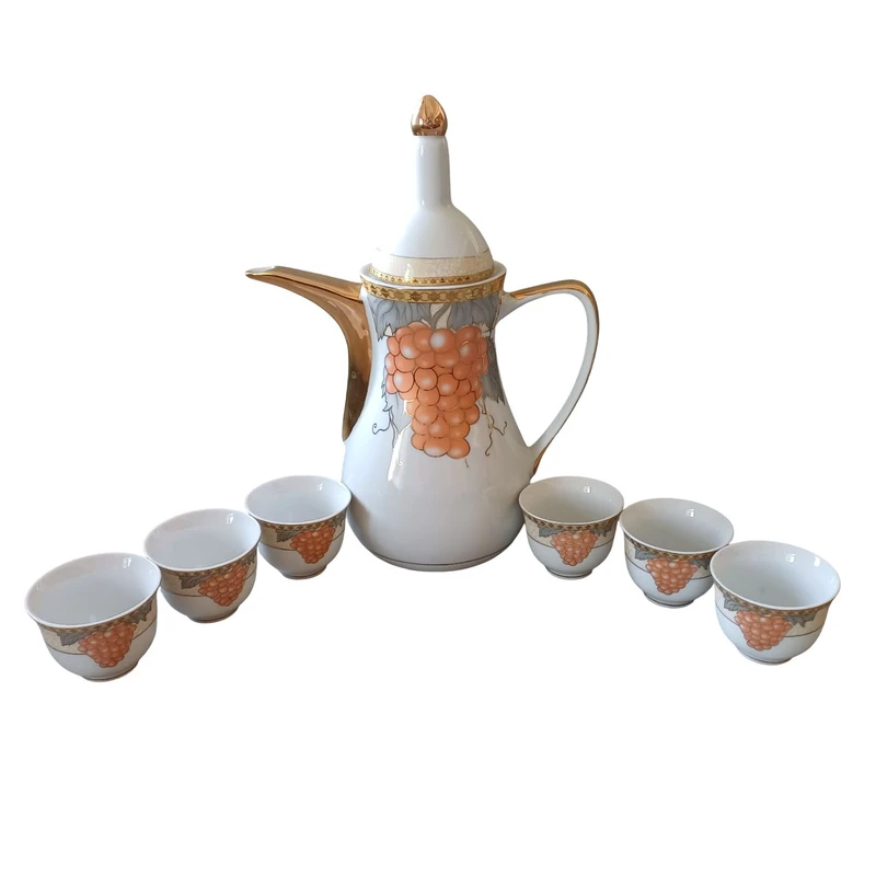 سرویس تنگ و فنجان 7 پارچه مدل یاقوت