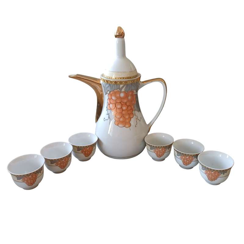 سرویس تنگ و فنجان 7 پارچه مدل یاقوت