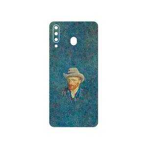MAHOOT Self portrait with a gray felt hat Cover Sticker for Samsung Galaxy M30