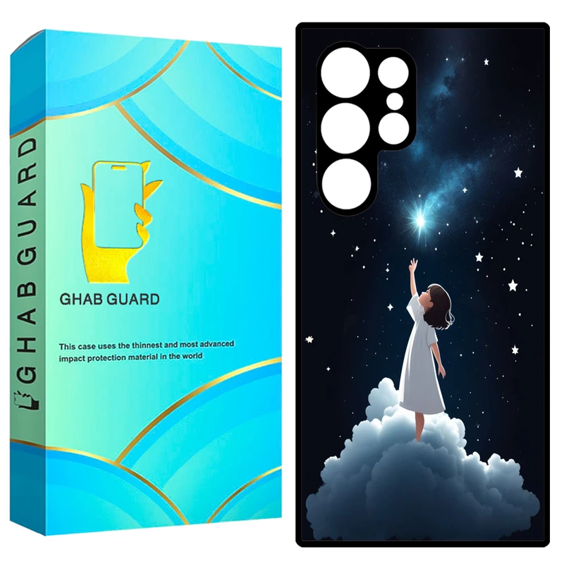 کاور قاب گارد طرح دخترانه مدل GCHPS23U مناسب برای گوشی موبایل سامسونگ Galaxy S23 Ultra 5G  