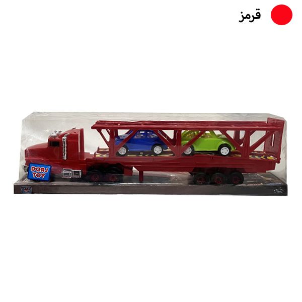 ماشین بازی دورج مدل تریلی ماشین بر ماک بسته 3 عددی -  - 3