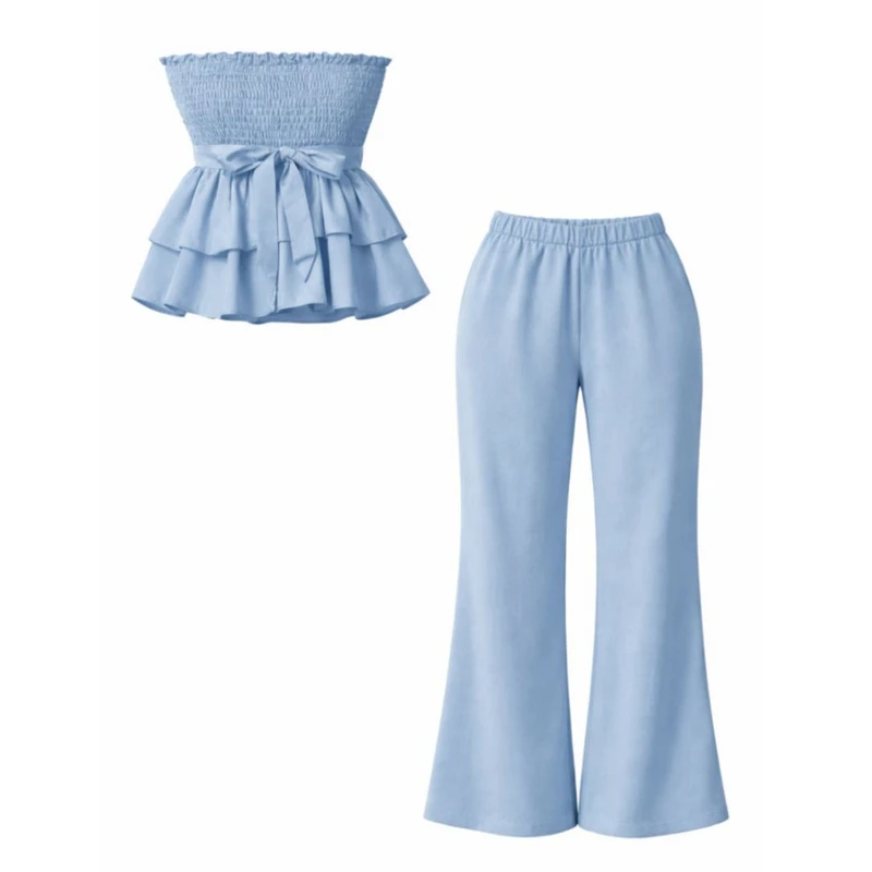 ست تاپ و شلوار راحتی زنانه مدل شیرین 011