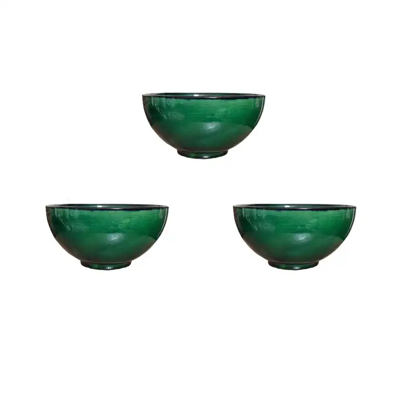 کاسه سفالی مدل ترشی خوری بسته 3 عددی