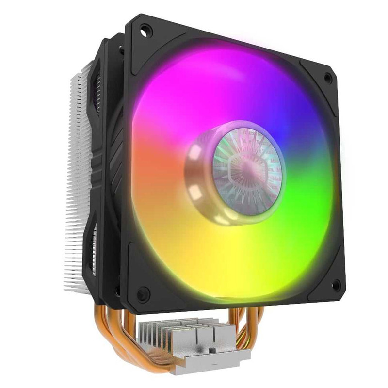 خنک کننده پردازنده کولر مستر مدل T400 RAINBOW 1