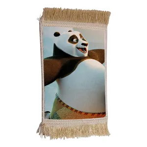 فرش ماشینی دیوارکوب مدل پاندا کونگ فو کار کد 5