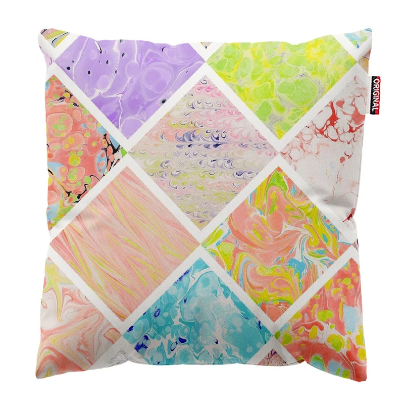  کوسن پاد آفرین طرح سنتی کلاسیک کد 2243 سایز 30*30 سانتی متر