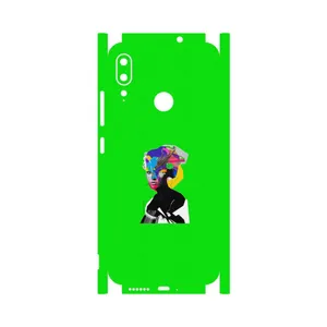 MAHOOT Collage of Women Portrait 3-FullSkin Cover Sticker for Motorola Moto E6 Plus