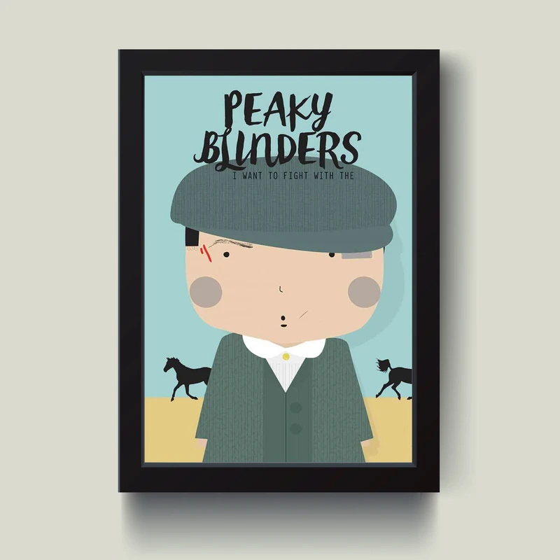 تابلو مدل پیکی بلایندرز Peaky blinders کد G14-25