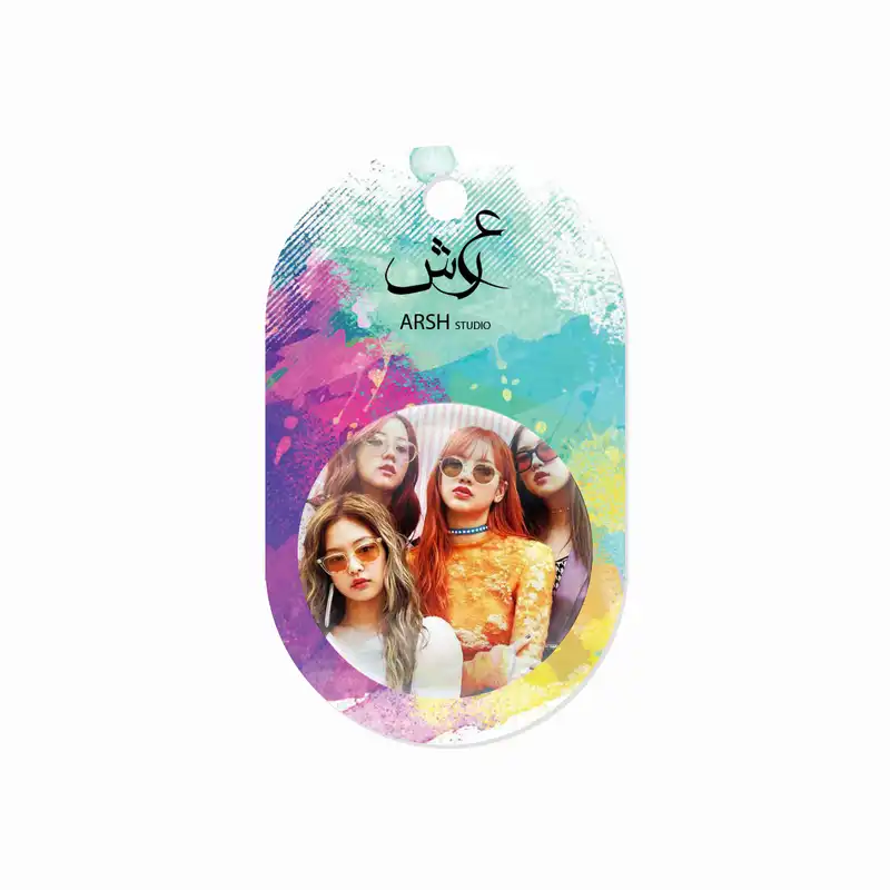 مگنت عرش طرح بلک پینک کد Asm334