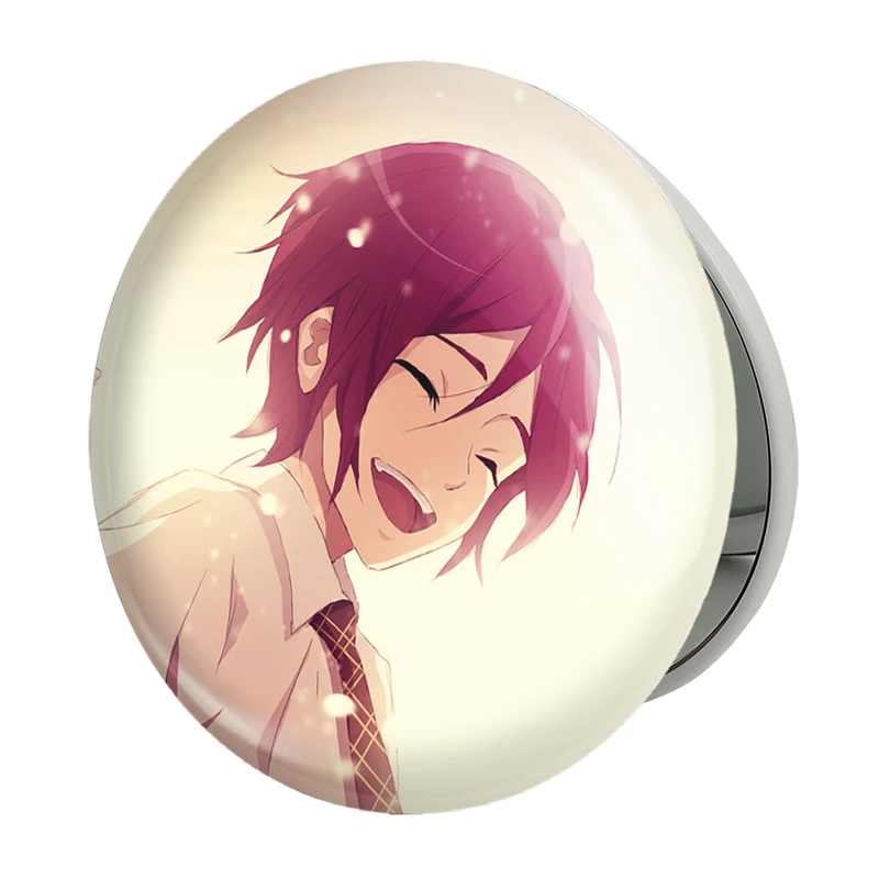 آینه جیبی خندالو طرح رین ماتسوکا انیمه فری تیل Fairy Tail مدل تاشو کد 15624 