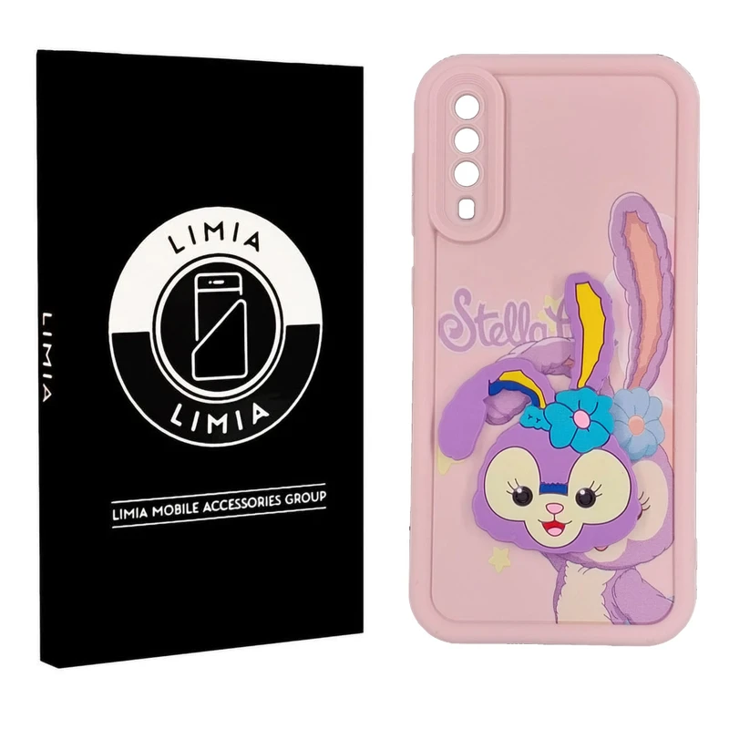 کاور لیمیا مدل سولید لنزدار طرح عروسکی برجسته مناسب برای گوشی موبایل سامسونگ Galaxy A50/A50s/A30s