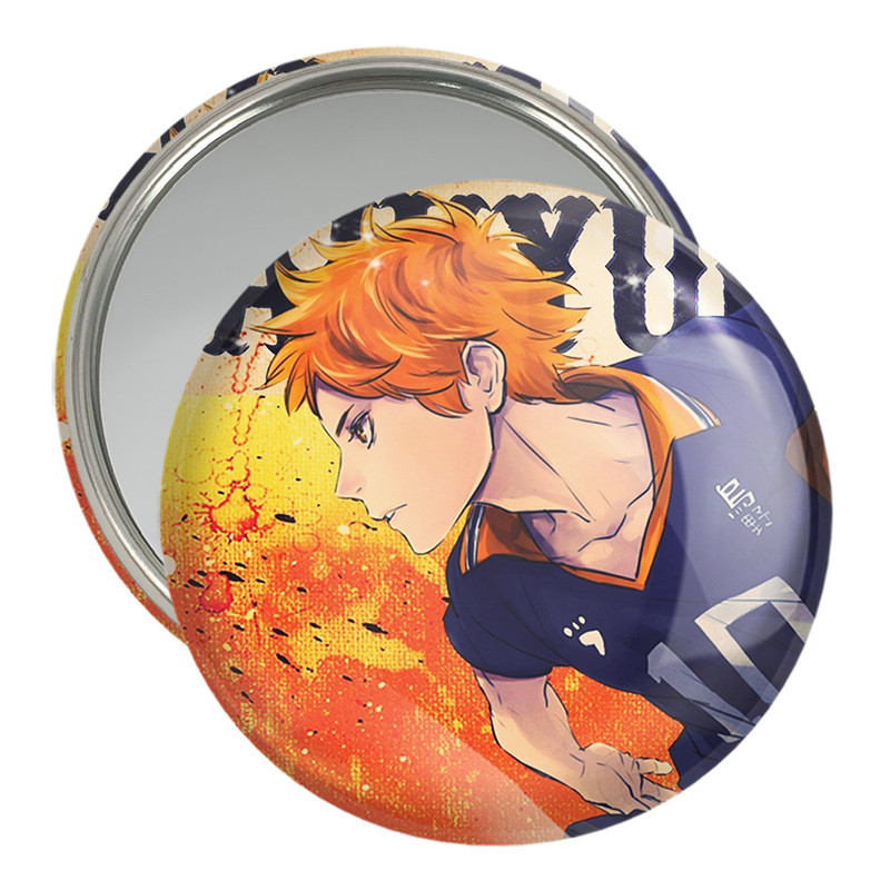 آینه جیبی خندالو مدل هیناتا شویو انیمه هایکیو Haikyu  کد 17787