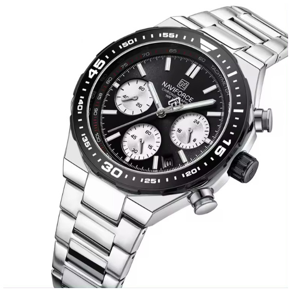 ساعت مچی عقربه‌ای مردانه نیوی فورس مدل NF8049SB