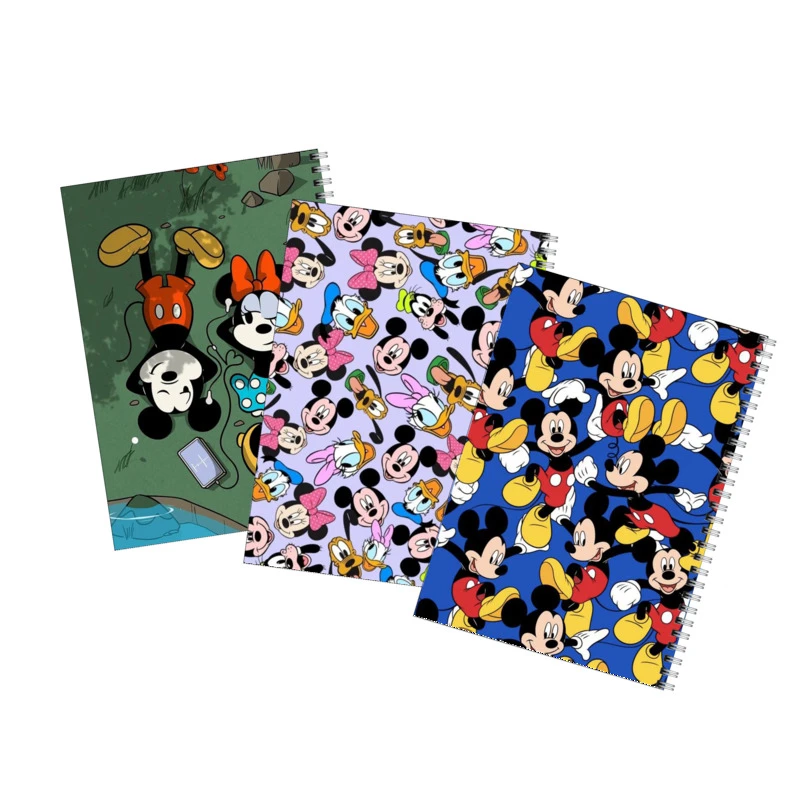 دفتر مشق 80 برگ بامبیلیپ طرح میکی موس و مینی موس کد 78 مجموعه 3 عددی