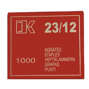 سوزن منگنه دی کا سایز  23/15 بسته 1000 عددی