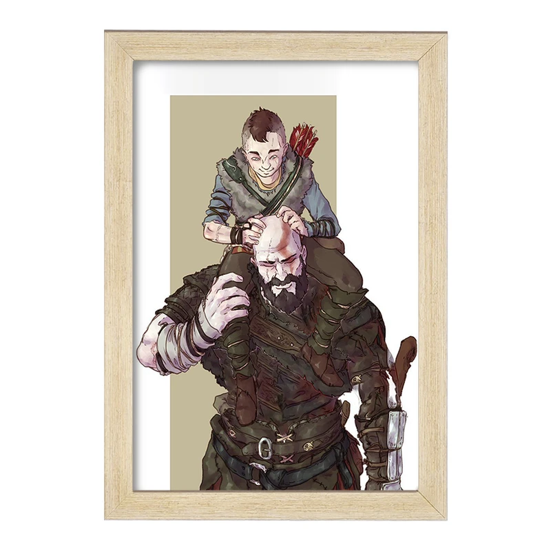 تابلو خندالو مدل بازی گاد آف وار God Of War کد 28624