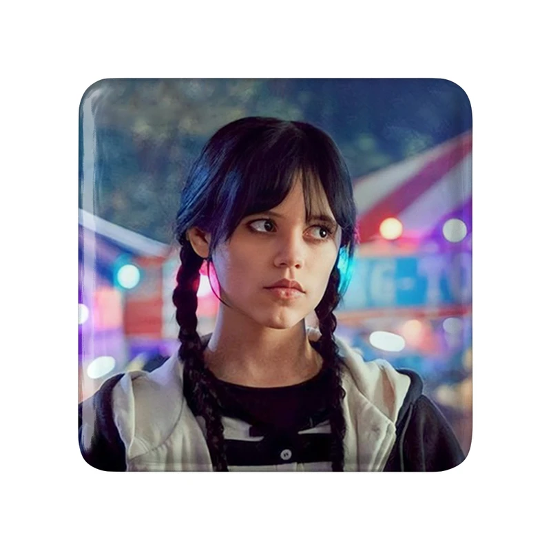 مگنت خندالو طرح ونزدی Wednesday  مدل مربعی کد 22044