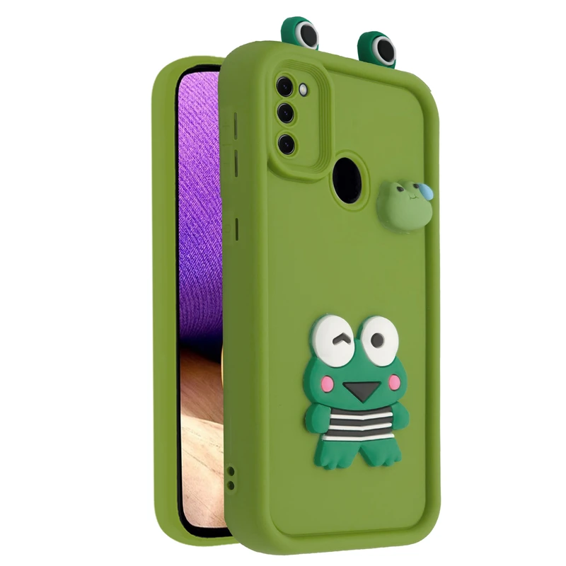 کاور مدل KittyFrog مناسب برای گوشی موبایل سامسونگ Galaxy M21 / M21 2021