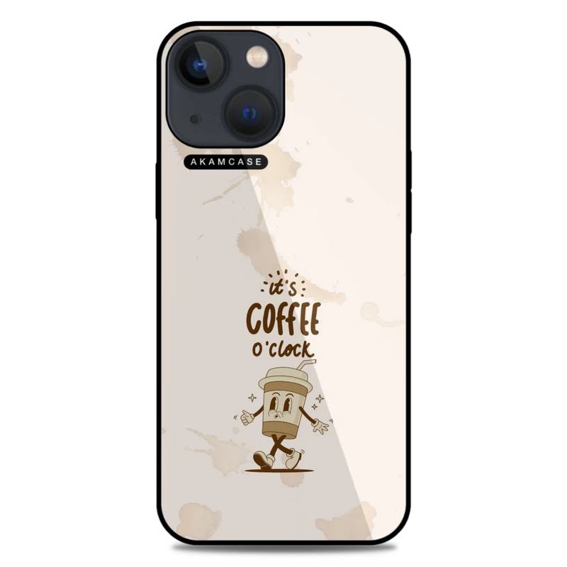 کاور آکام مدل AMC-WA13M-COFFEE-24 مناسب برای گوشی موبایل اپل iPhone 13 Mini