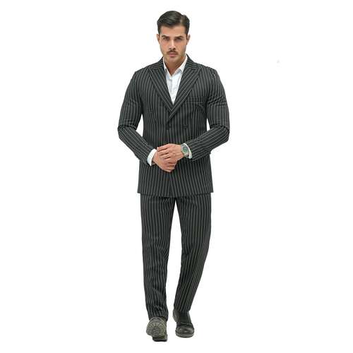 کت و شلوار مردانه مدل دیپلمات دبل برس 9090