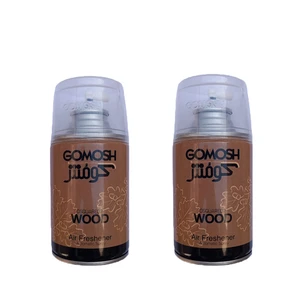 اسپری خوشبوکننده گومش مدل WOOD حجم 250 میلی لیتر بسته 2 عددی