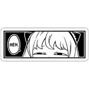 استیکر مدل Spy X Family Anya HEH