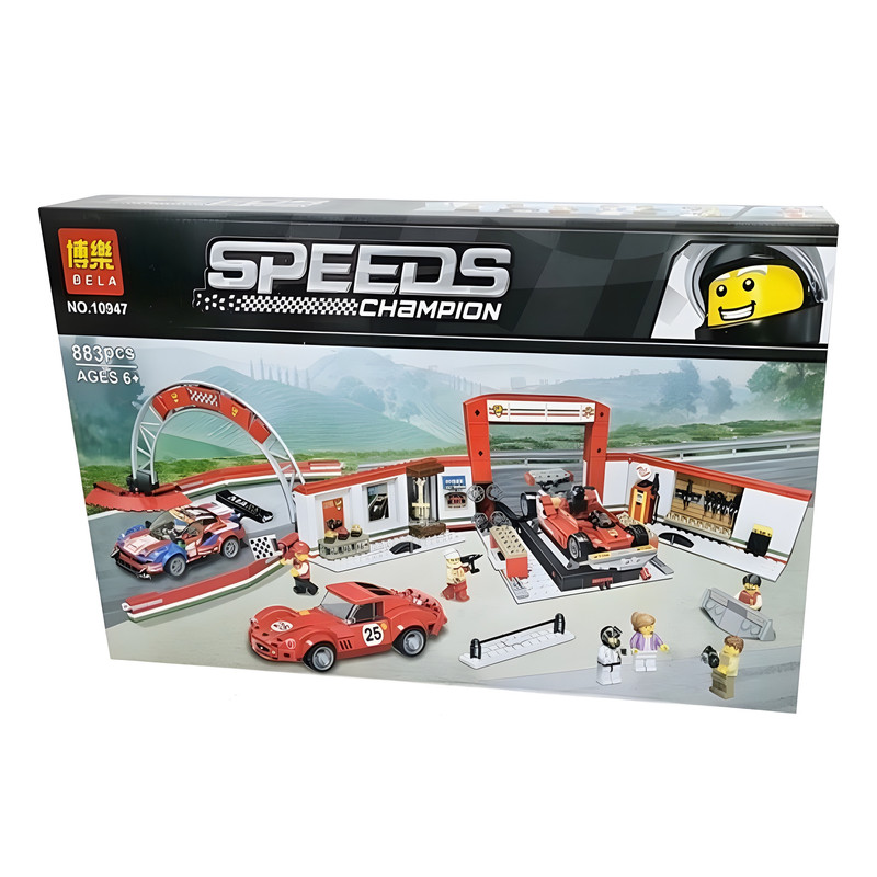 ساختنی 883 تکه بلا مدل مسابقه فرمول یک کد 10947