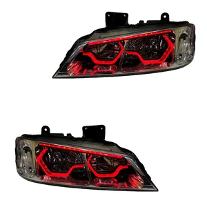چراغ جلو خودرو گروه پژوهش صنعت مدرن مدل 3D-Hexa-R دو حالته مناسب برای پژو پارس بسته دو عددی
