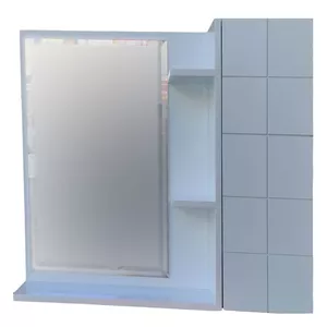 آینه و باکس سرویس بهداشتی مدل مربع کد 5060