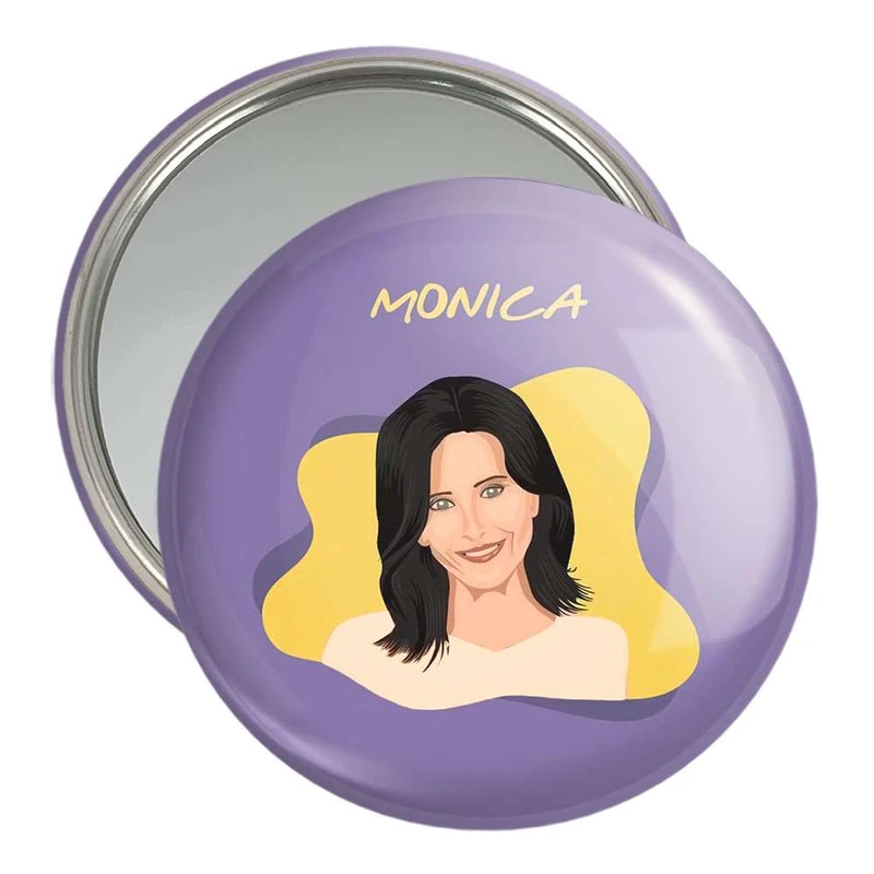 آینه جیبی خندالو طرح مانیکا سریال فرندز کد 3909