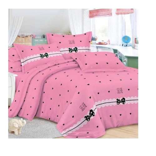 سرویس رو تختی طرح قلبی دو نفره 3 تکه