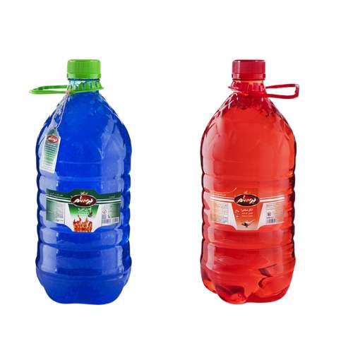 ژل و الکل برسام مدل mix 4000 بسته دو عددی