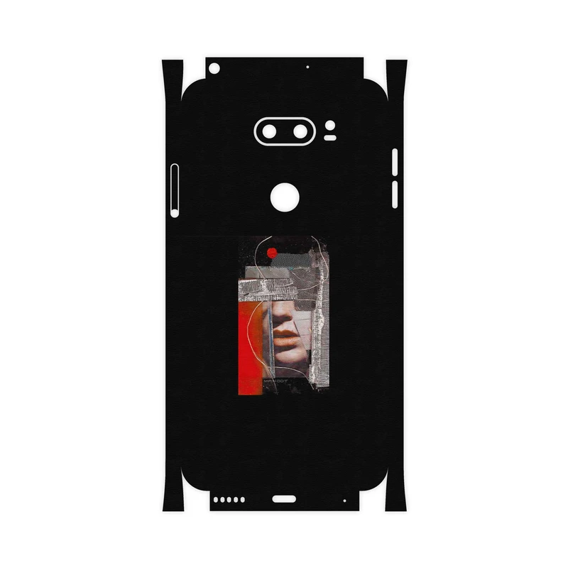 برچسب پوششی ماهوت مدل Collage of Mouth-FullSkin مناسب برای گوشی موبایل ال جی V30