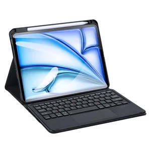 کیف کلاسوری کیبورد دار دوکس دوکیس مدل TK مناسب برای تبلت اپل iPad Air 11(2024/2025)/iPad Air 4/5/iPad Pro 11 (2020/2021/2022)