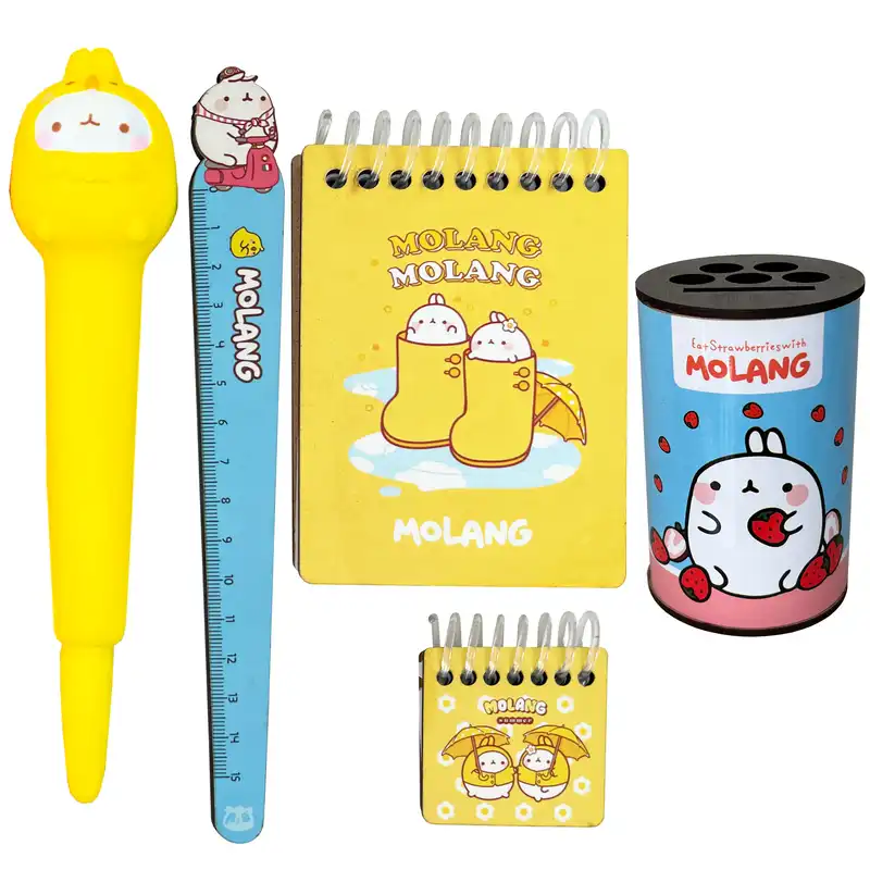 ست لوازم التحریر مدل مولانگ تپلی کد ZARR.5 مجموعه 5 عددی