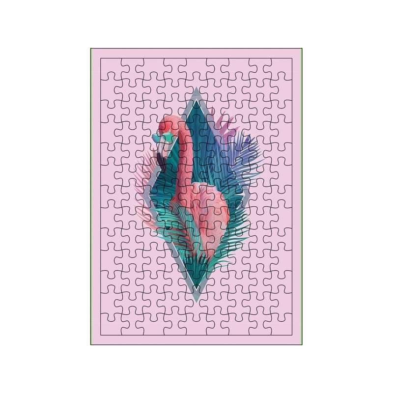 پازل 117 تکه مدل فلامینگو کد 475