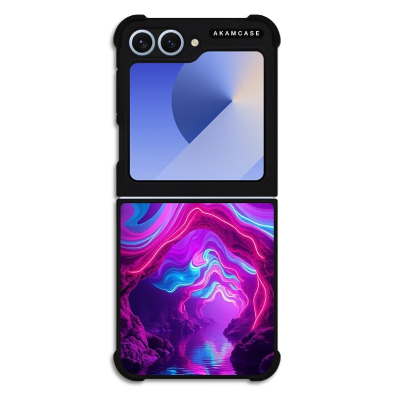 کاور آکام مدل AMC-WSGZFLIP6-NEON-14 مناسب برای گوشی موبایل سامسونگ Galaxy Z Flip 6