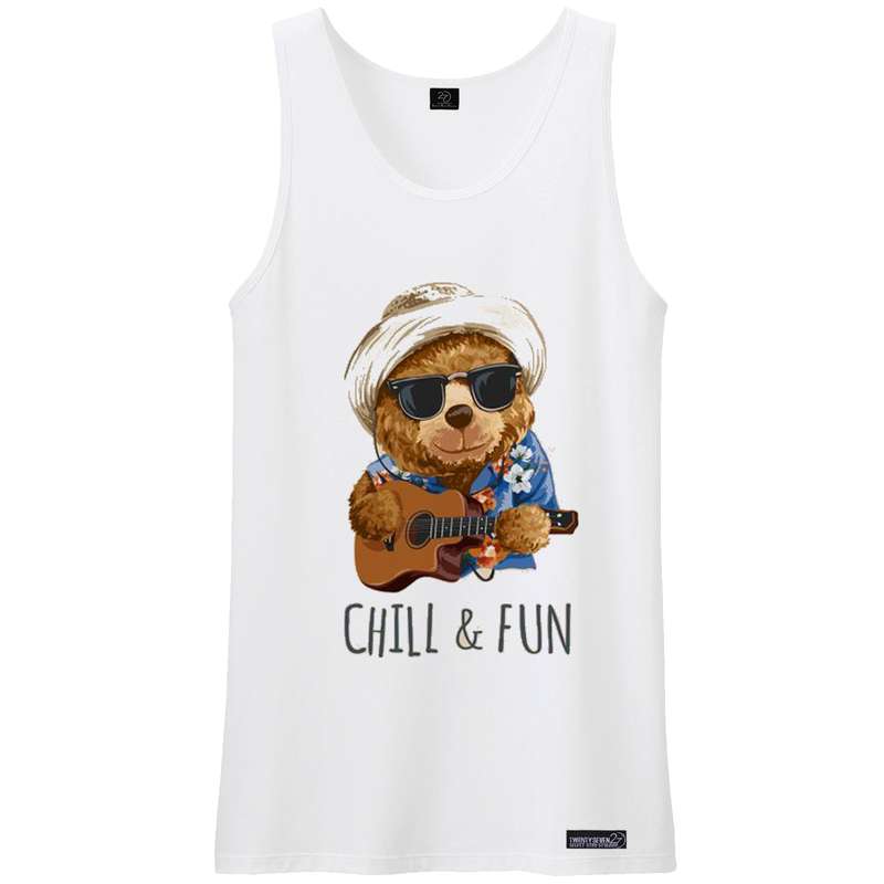 تاپ مردانه 27 مدل  CHILL AND FUN کد WN792