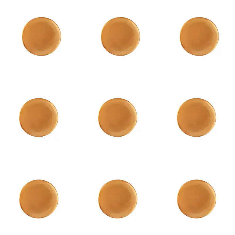 دکمه مدل تخت طلا کد T75-TA بسته 9 عددی