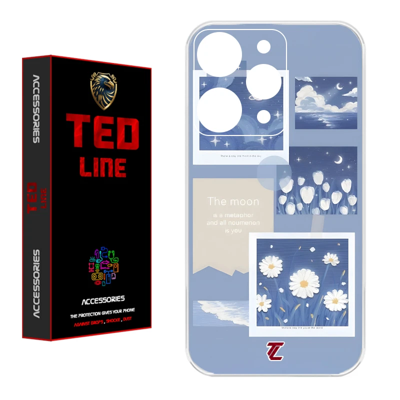 کاور تدلاین طرح بابونه کد 1203 مناسب برای گوشی موبایل شیائومی Redmi 12 4G