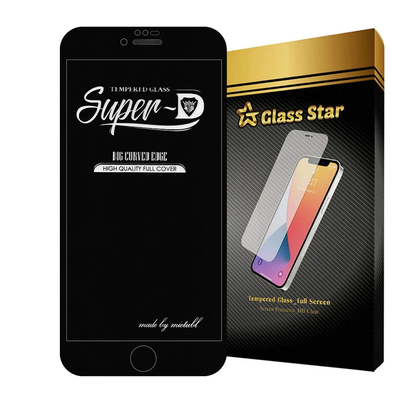 محافظ صفحه نمایش سوپردی گلس استار مدل SUPERPLUSS مناسب برای گوشی موبایل اپل iPhone 7 Plus / iPhone 8 Plus