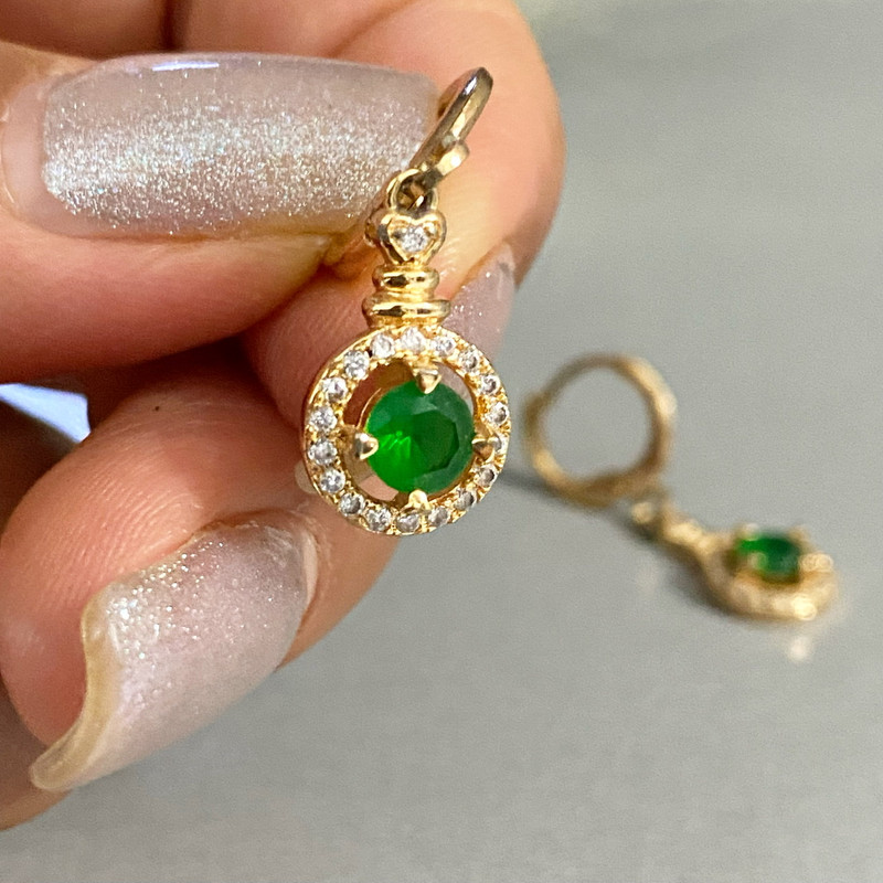 گوشواره دخترانه مدل GH104 گوشواره دخترانه مدل GH104