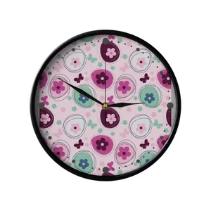 ساعت دیواری مدوپد طرح بذر گل مدل PAT00237