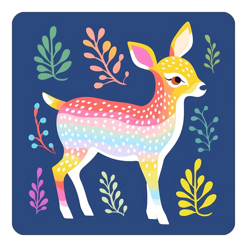 مگنت کاکتی طرح حیوانات رنگی مدل mp25425