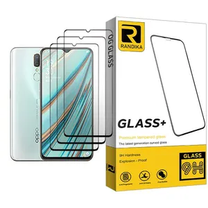 Randika Randika Glass MIX003 Screen Protector For Oppo A9 Pack Of 3