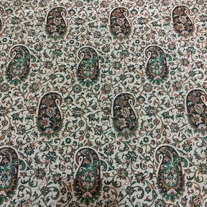 پارچه لباس طرح ترمه کد 140